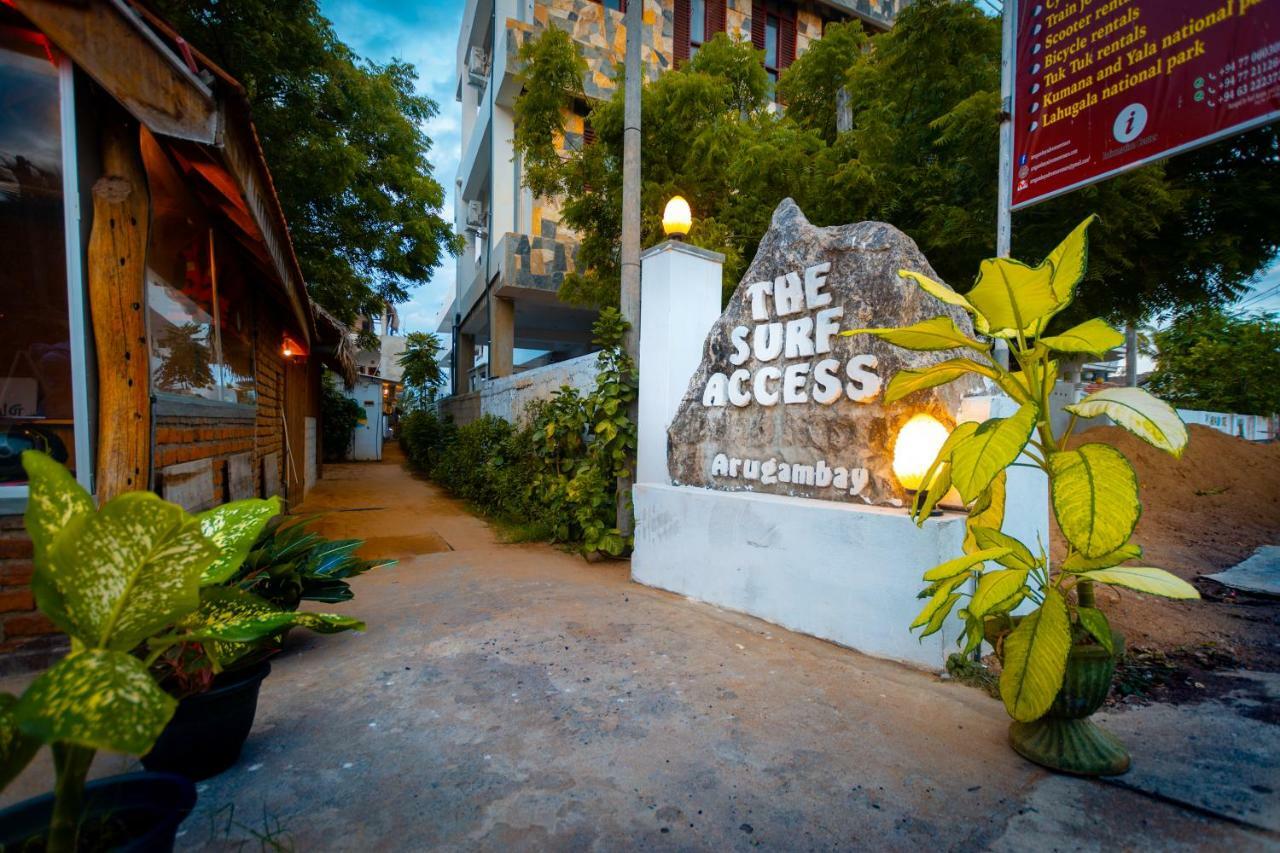 The Surf Access Guest House Arugam Kudah Eksteriør bilde